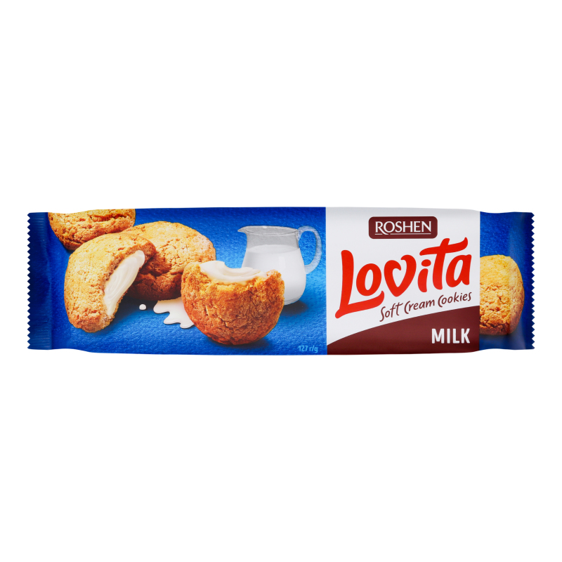 Печиво ROSHEN 127г Lovita Milk