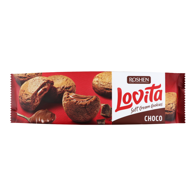 Печиво ROSHEN 127г Lovita soft Cream Ch