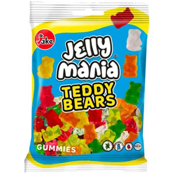 Цукерки жув Jake 100г Teddy Bears