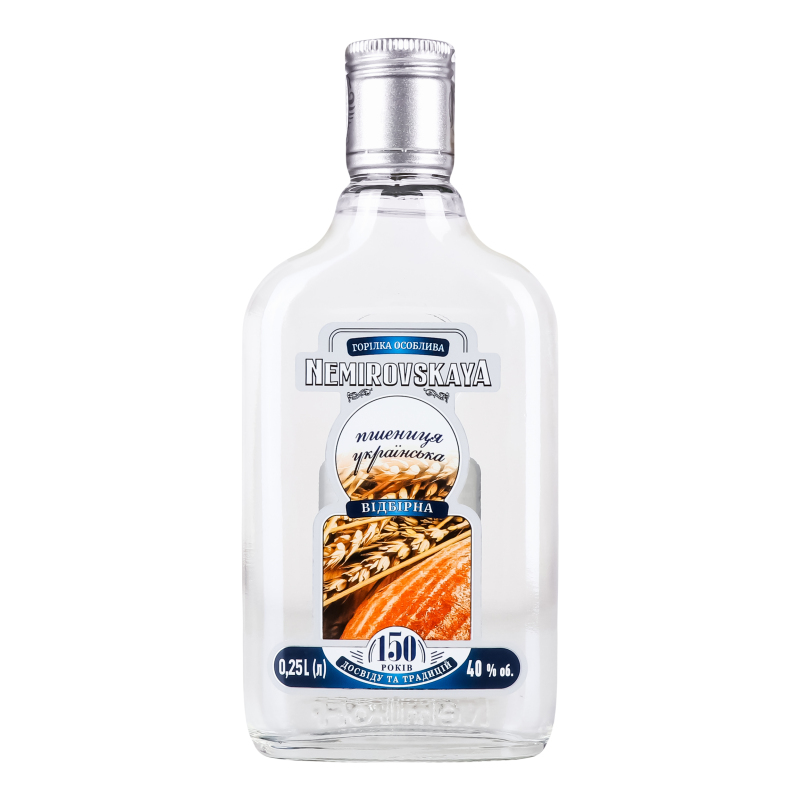 Горілка Nemiroff 0,25л Пшен укр відб 40%
