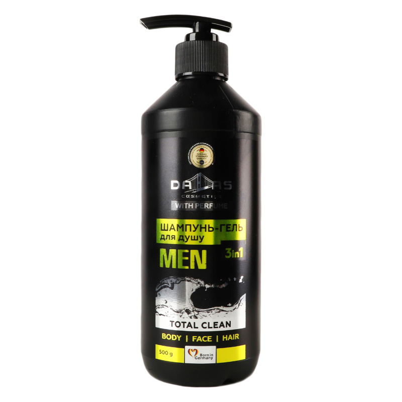 Шампунь-гель д/душу Dalas 500г 3в1 чол