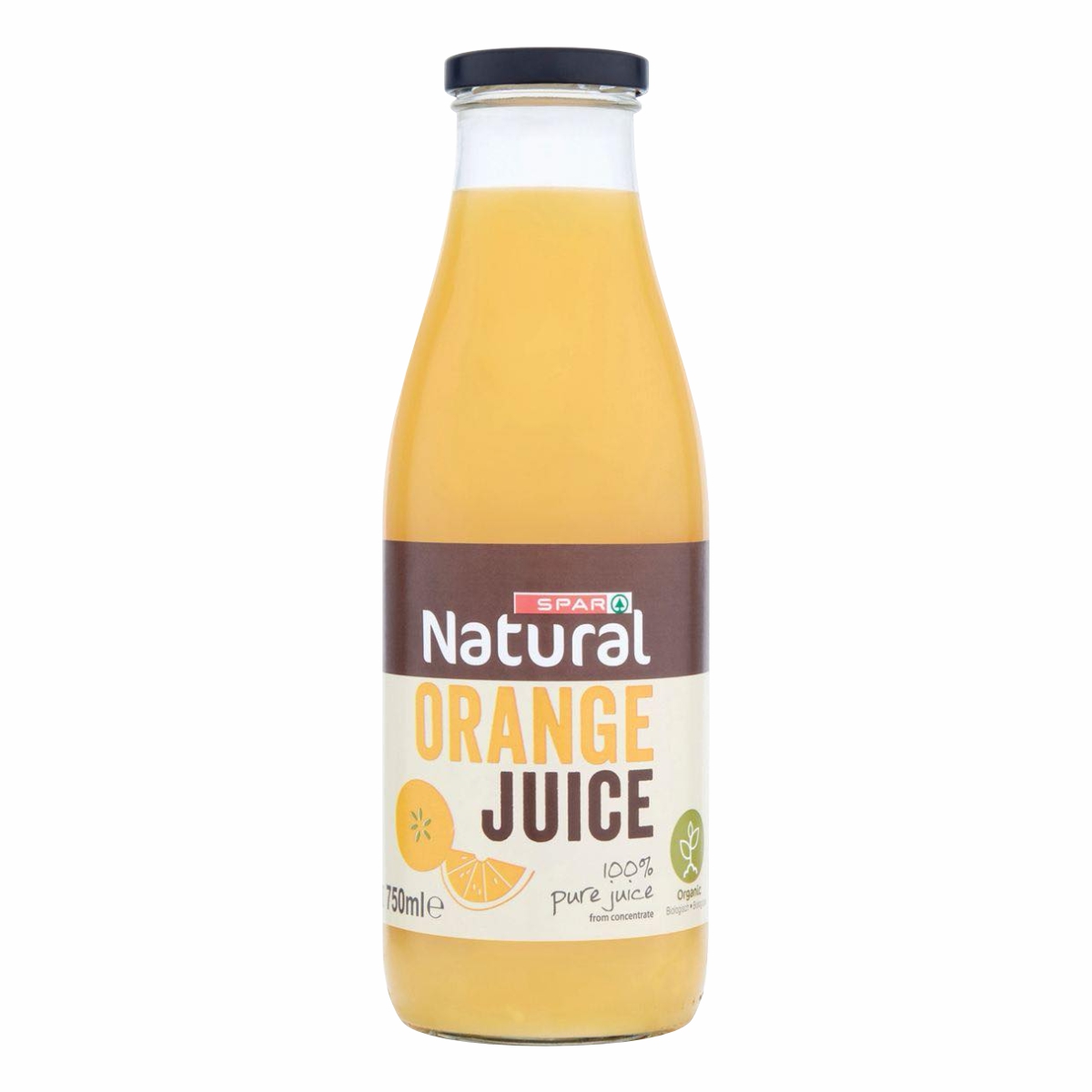 Сік SPAR 750мл Апельсиновий органічний