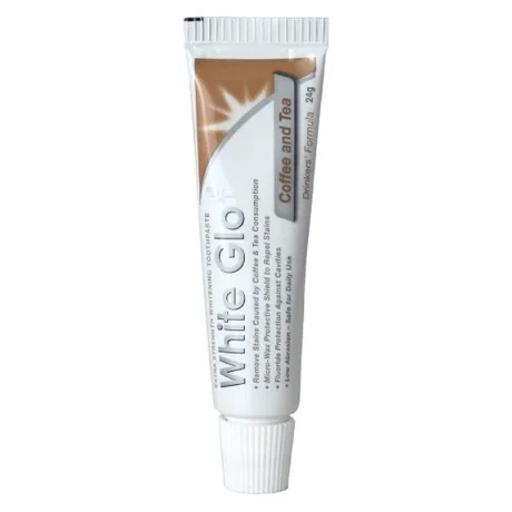 Зубна Паста White Glo 24г Відбілююча