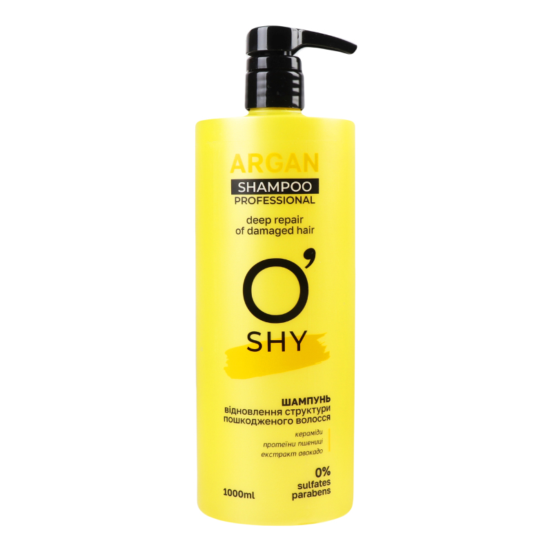 Шампунь Oshy 1л Argan відновлення вол
