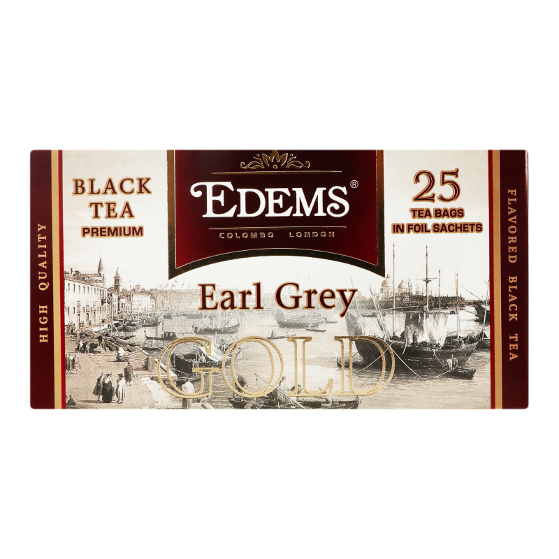 Чай Едемс 25шт*2г Грей голд