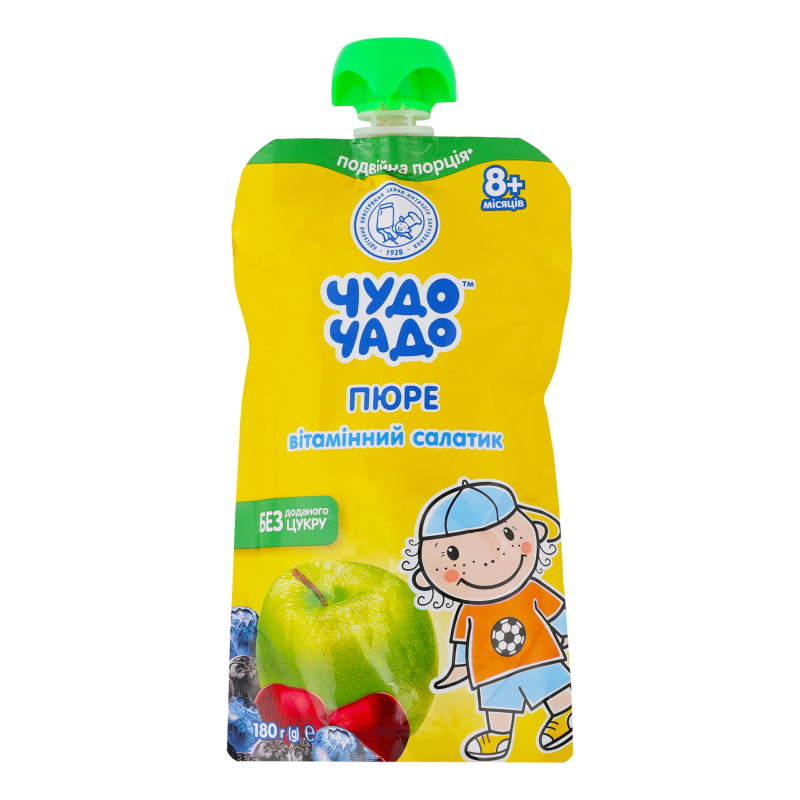 ДХ ЧудоЧадо Пюре 180г Вітамінний салатик