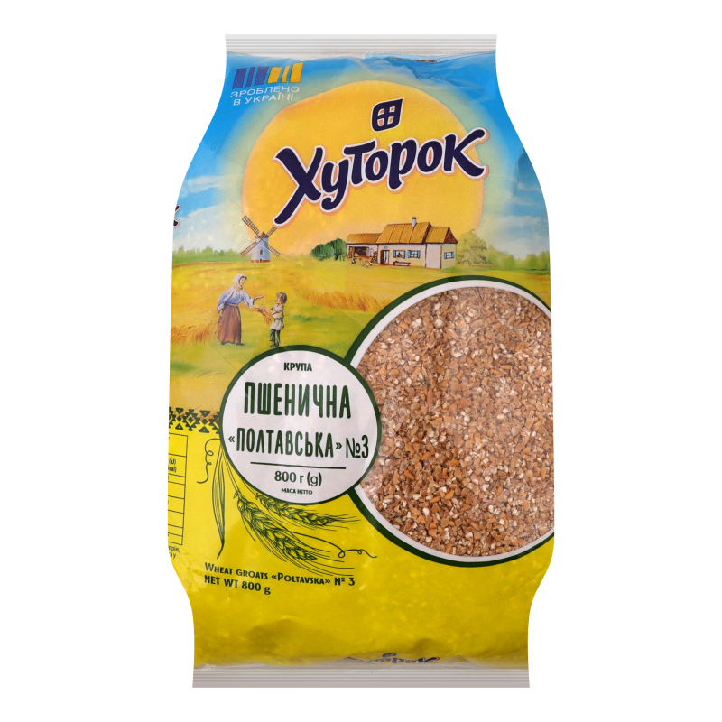 Крупа Хуторок 800г Пшенична