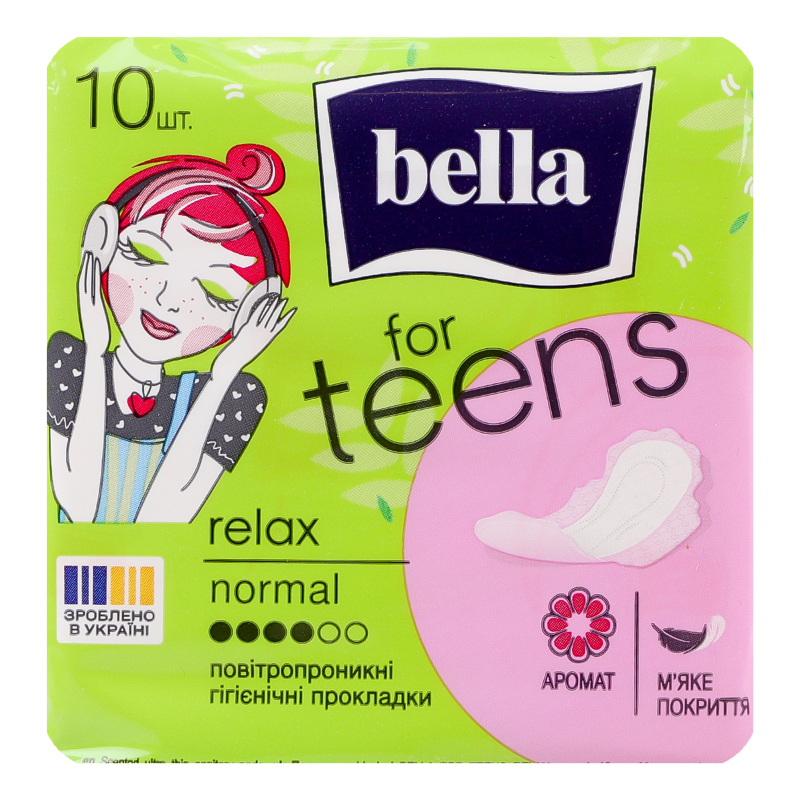 Прокладки Bella for Teens 10шт Relax