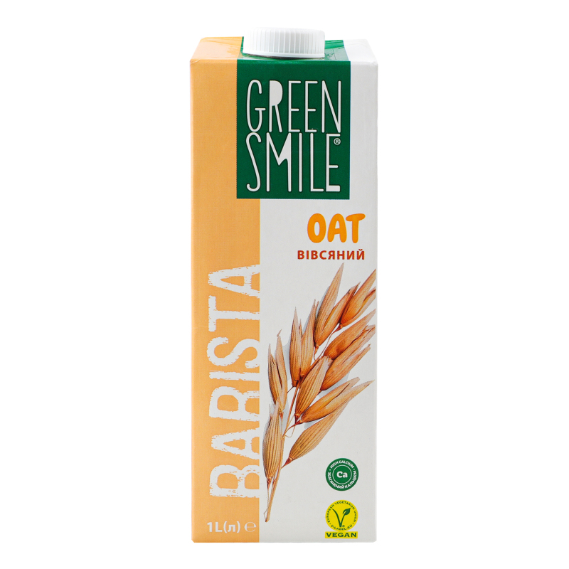 Напій GreenSmile 2,5% 1л ВівсянийBarista