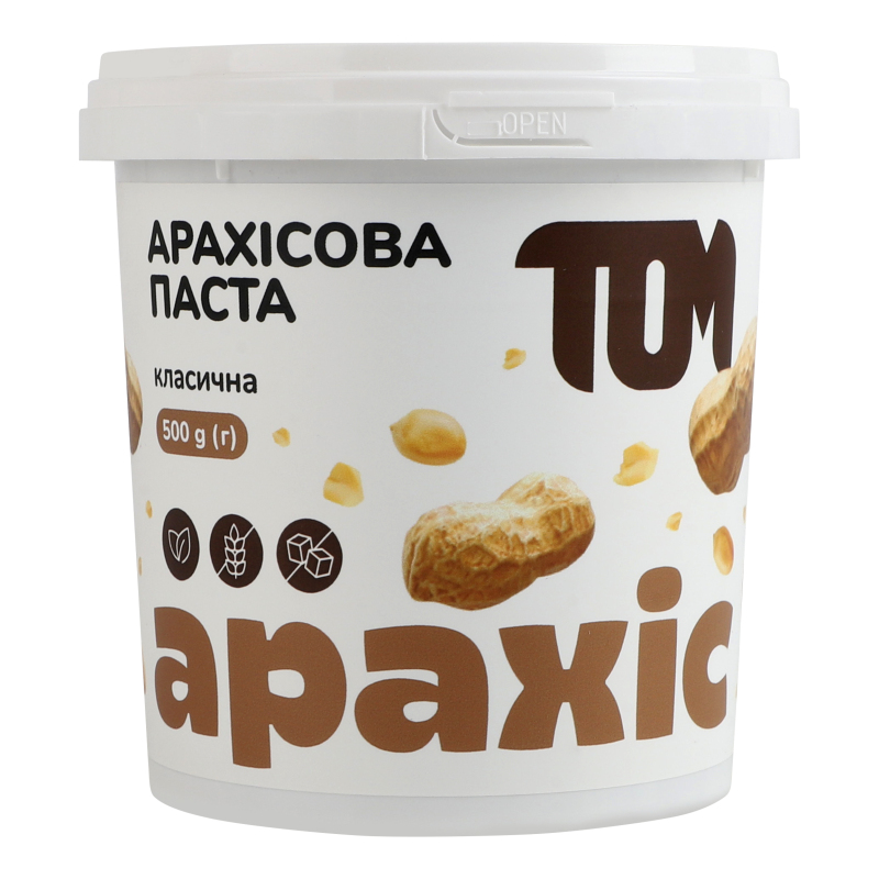 Паста Том 500г Арахісова оригінальна
