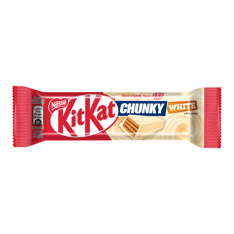 Батончик KitKat 40г Чанкі біла глазур