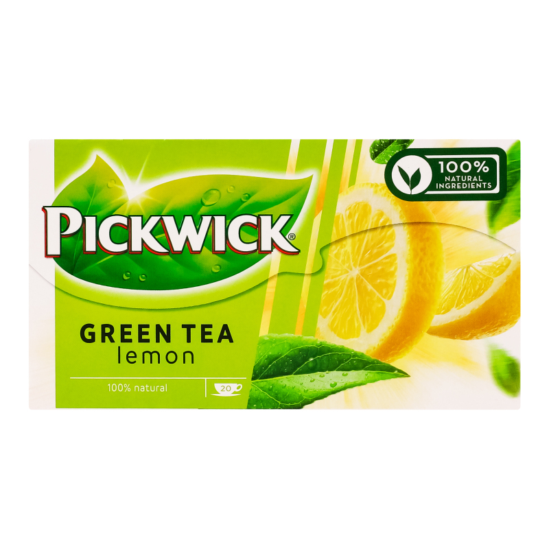 Чай Pickwick зел 20шт*1,5г Лимон