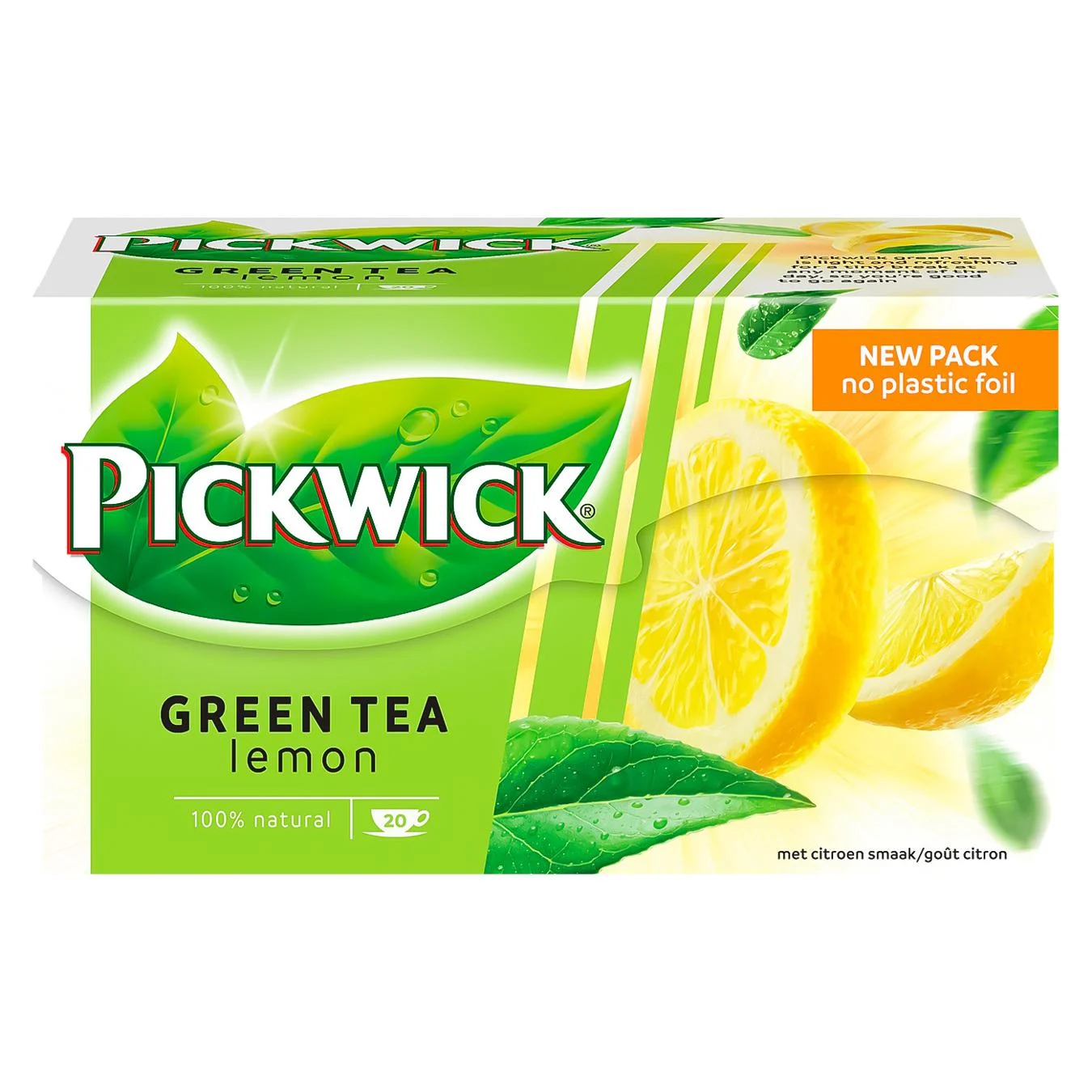 Чай Pickwick зел 20шт*1,5г Лимон