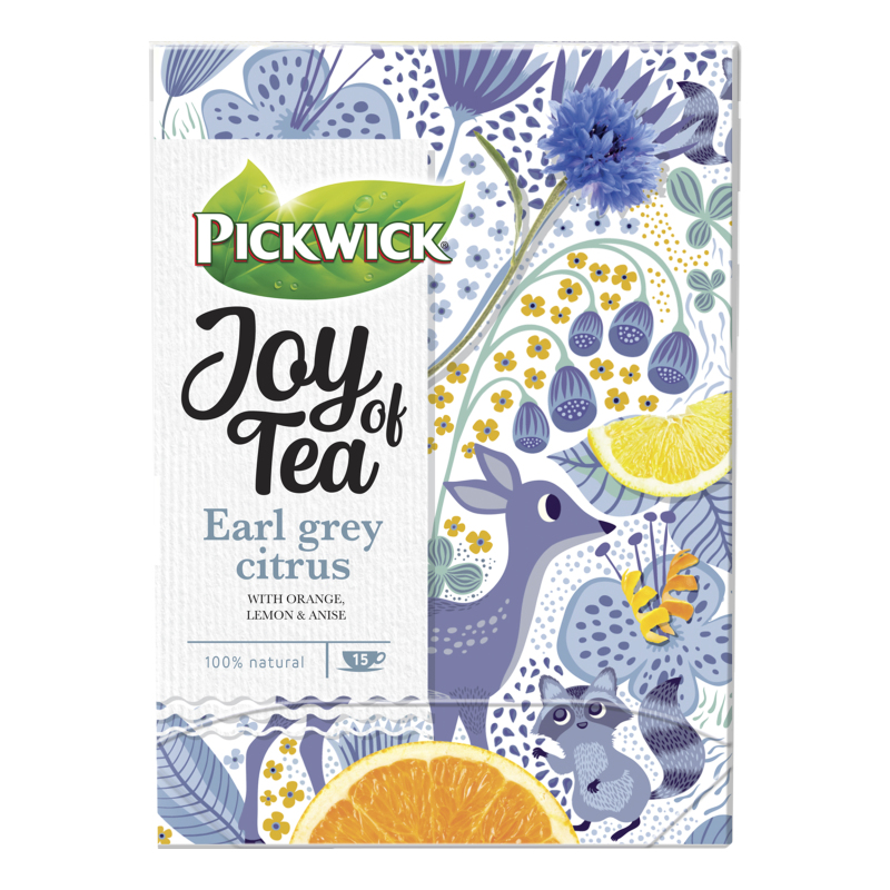 Чай Pickwick 15шт*1,6г Бергамот-цитрус