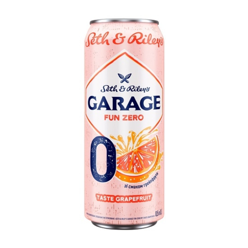 Пиво Garage 0,5л Грейпфрут 0,5% ж/б б/а