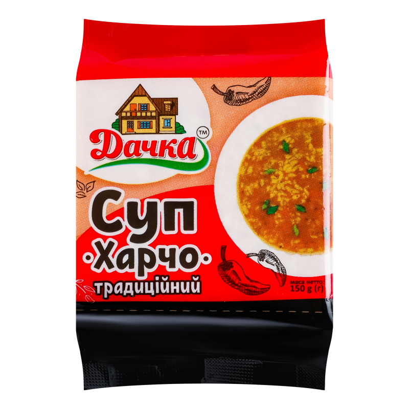 Шв харч Суп Сто Пудов 150г Дачка харчо