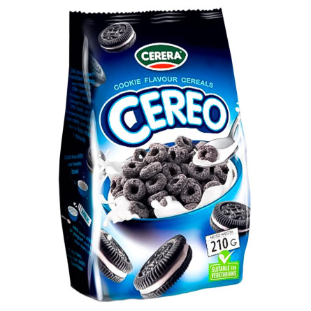 Чорні кільця CERERA 210г CEREO печиво