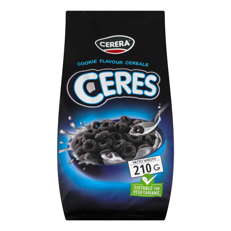 Чорні кільця CERERA 210г CERES печиво