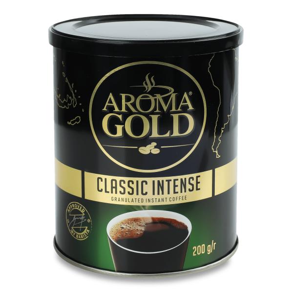 Кава AROMA GOLD 200г Classic Intense з/б