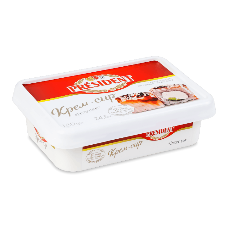 Прод сирк President мяг 24,5% 180г Inten