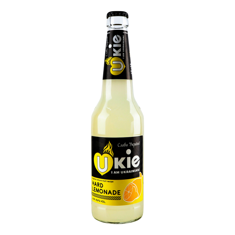 Пиво Ukie 0,45л Лимон 4,6%