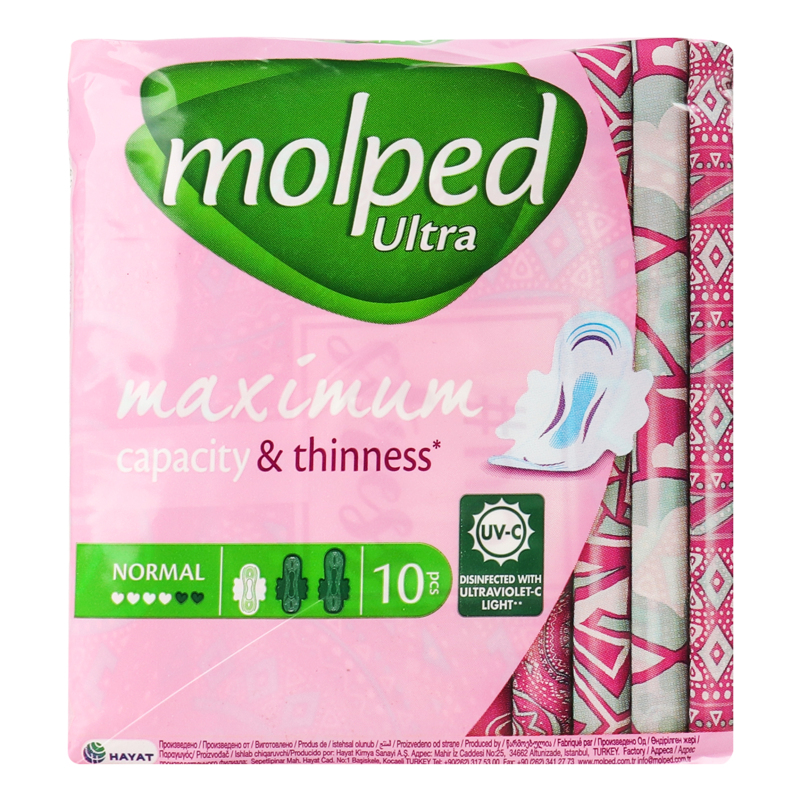 Прокладки Molped 10шт Ультра норм економ