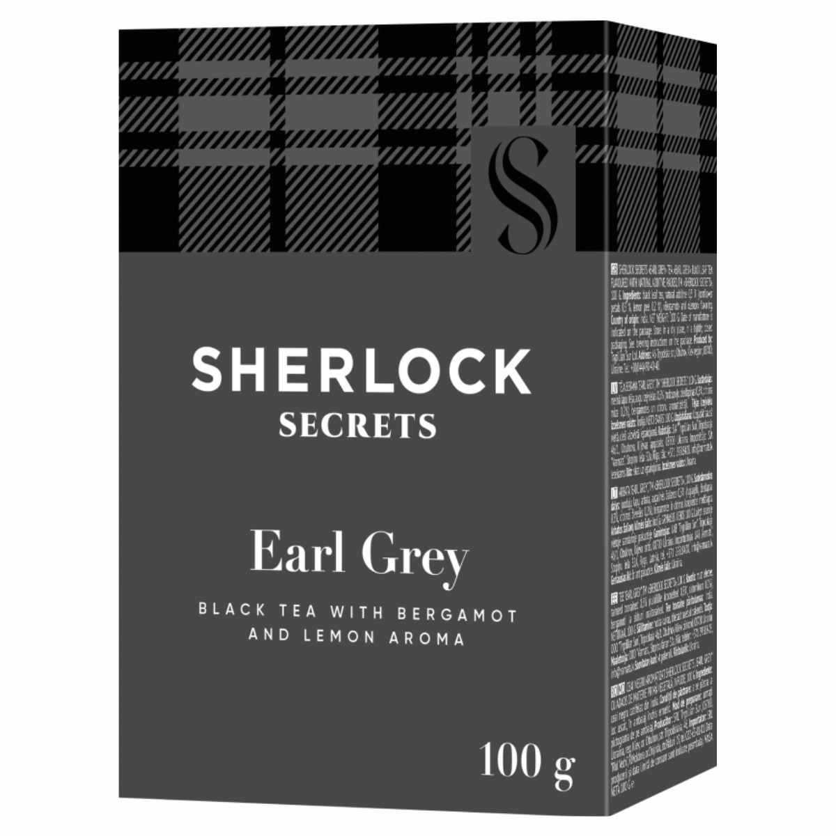 Чай Sherlock 100г Earl Grey