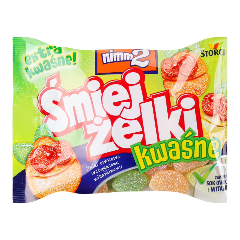 Цукерки жув Storck 100г Kwasne