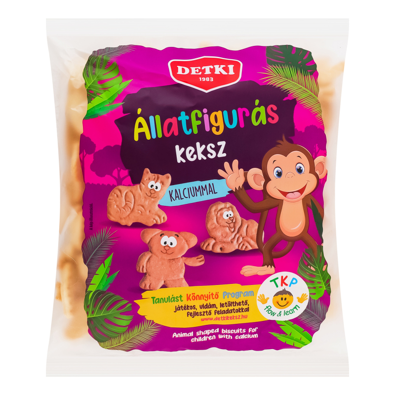 Печиво Detki 160г Звірятки з кальцієм