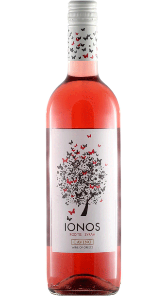 Вино Cavino 0,75л Ionos рожеве сух 11,5%