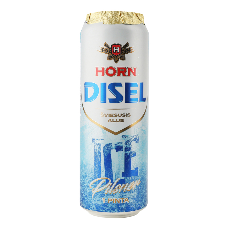 Пиво Horn Disel 0,568л Ice Pilsner 4,7%