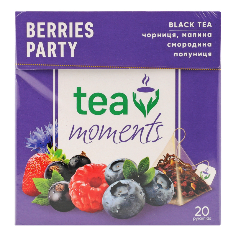 Чай Tea Moments 20шт*1,8г Ягідна вечірка