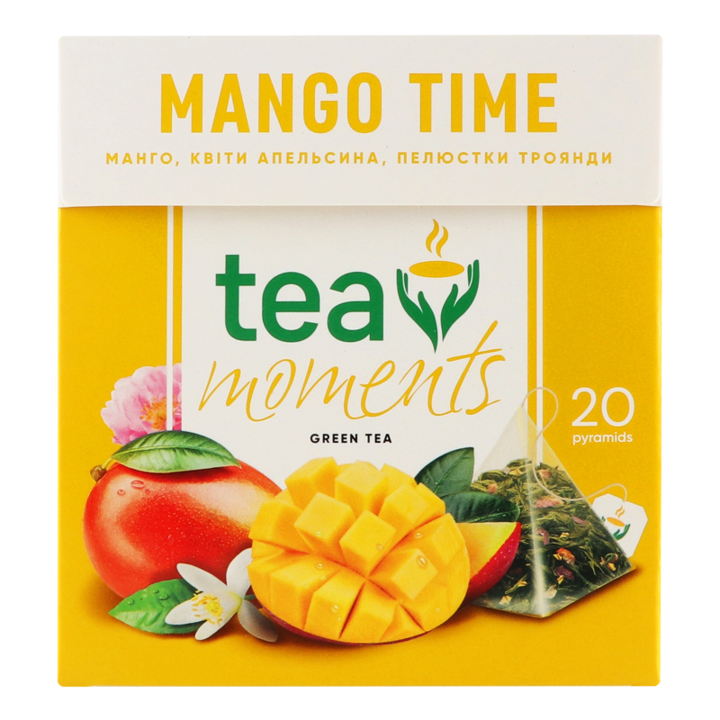 Чай Tea Moments 20шт*1,8г Час манго