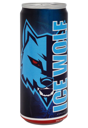 Напій енерг Ice wolf 0,33л Classic б/а