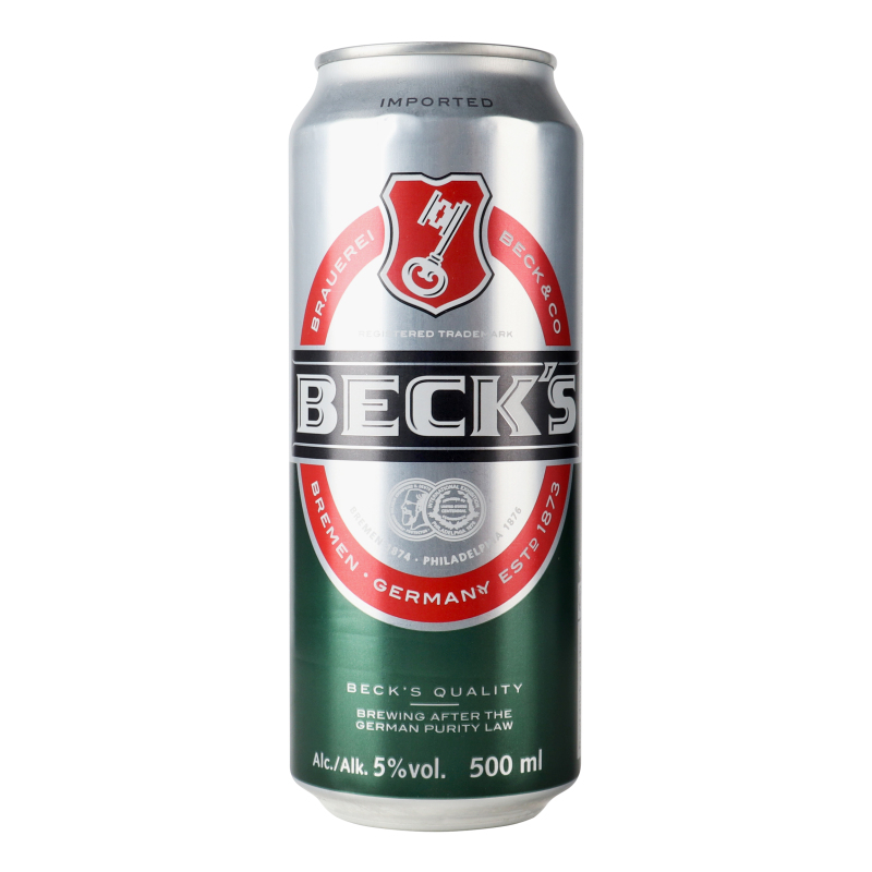 Пиво BECK S 0,5л 5%