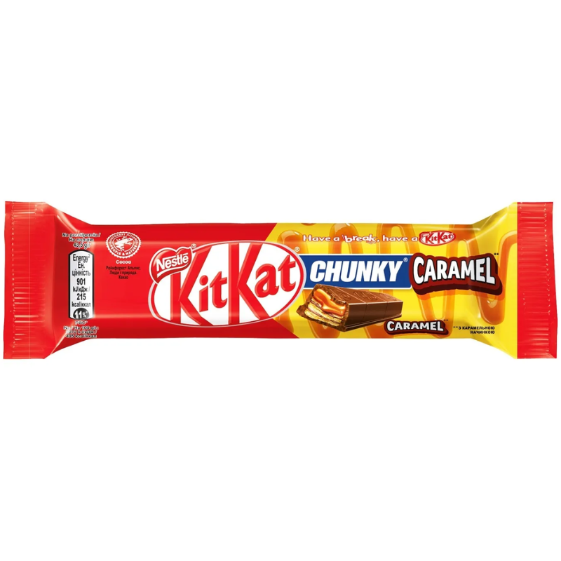 Батончик KitKat 43,5г Чанкі Карамель
