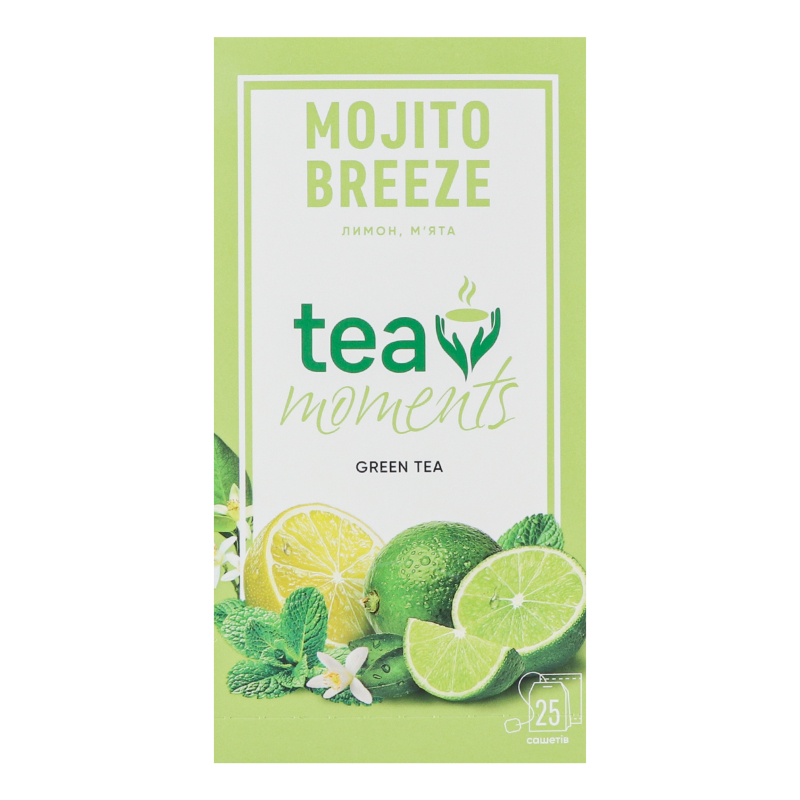 Чай Tea Moments 25шт*1,6г Мохіто Бриз