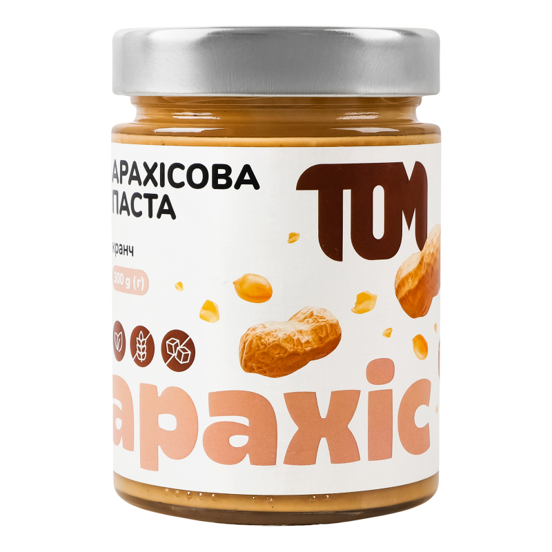 Паста Том 300г Арахісова Кранч