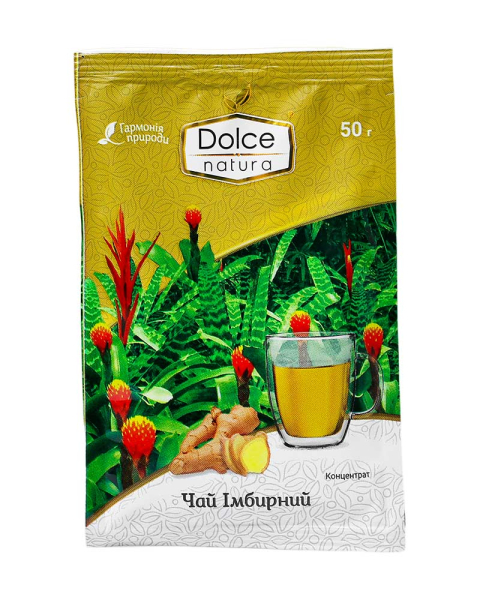 Чай концентрат Dolce natura 50г Імбирний