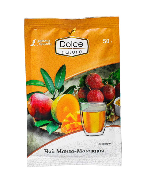 Чай конц Dolce natura 50г Манго-маракуйя