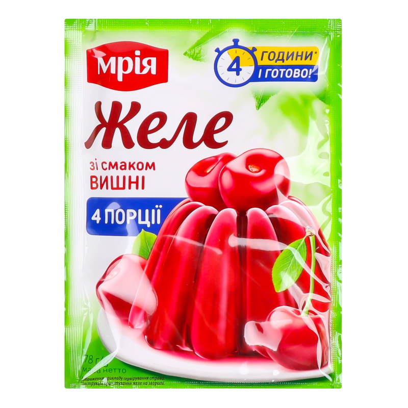 Желе Мрія 78г Вишня