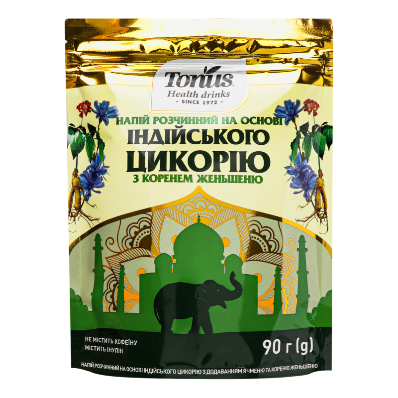 Напій ЗолотеЗерно 90г ТОНУС Кор Женьшень