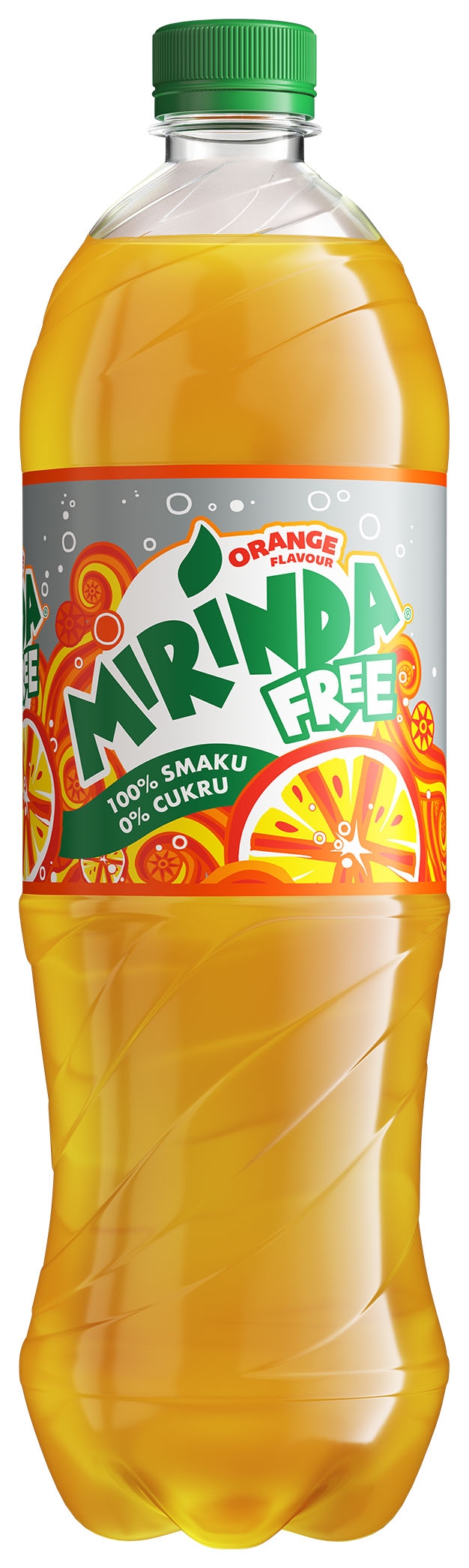 Напій Mirinda 1л Апельсин Zero