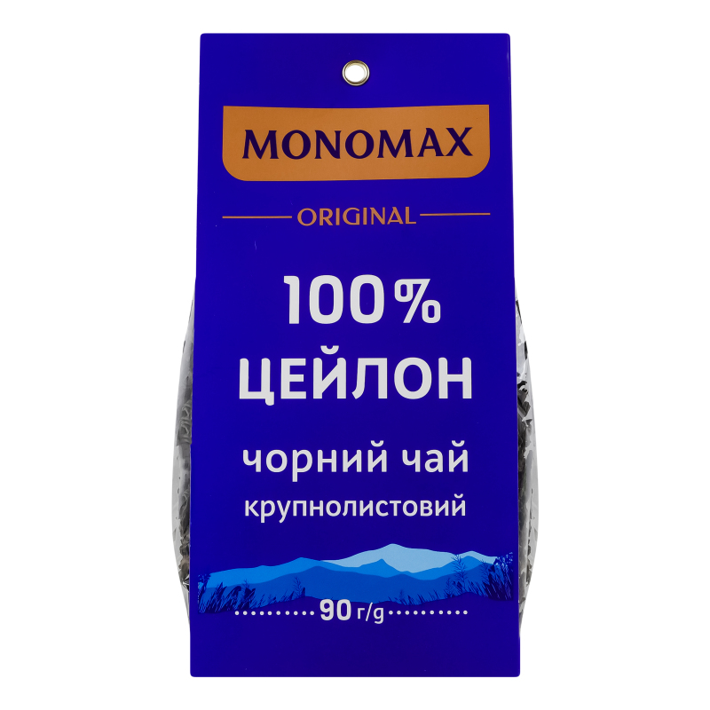 Чай Мономах 90г 100% Цейлон крупнолистов