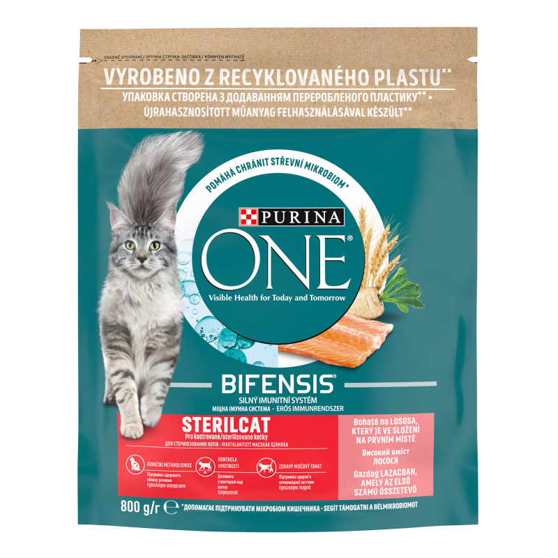 Корм Purina дк 800г One Steril Лосось