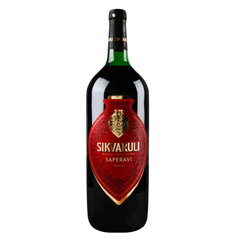 Вино Sikvaruli 1,5л Сапераві ч с 9,5-14%