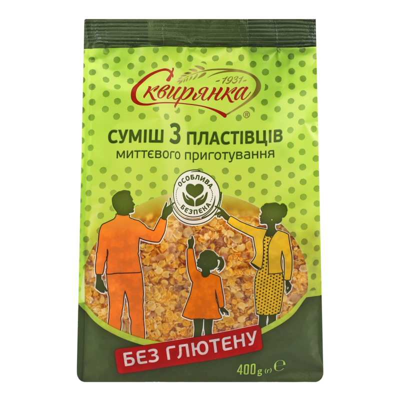 Пластівці Сквирянка 400г Суміш без гл