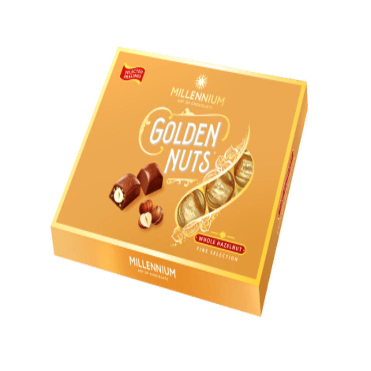 Цукерки Millennium 130г Golden Nut