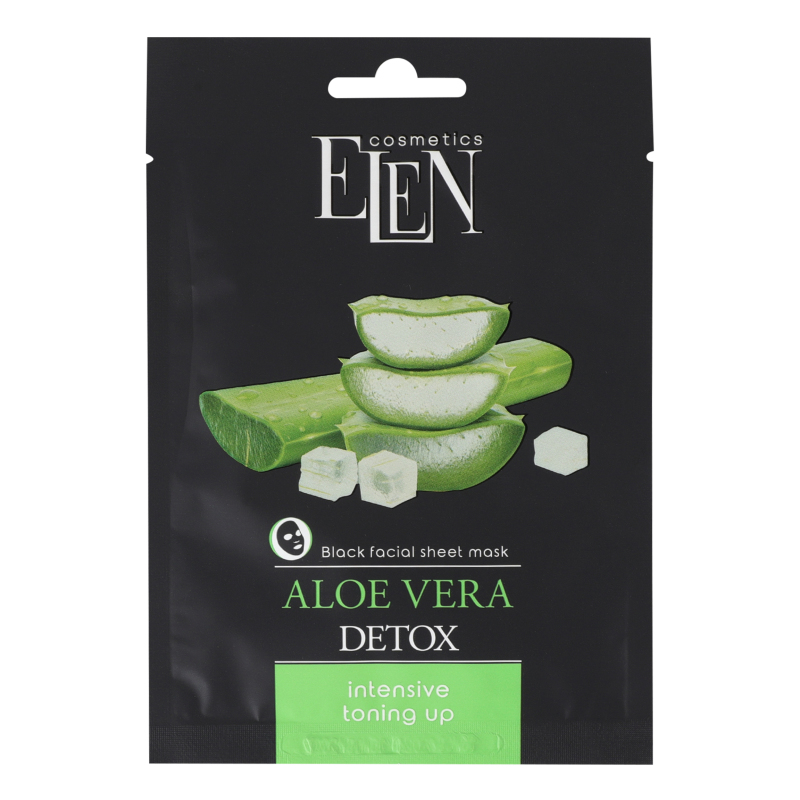 Маска Elen Cosmetics 25мл  Aloe Vera Det