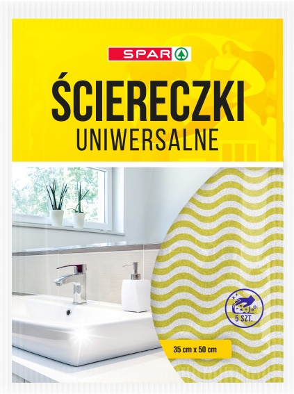 Ганчірка Spar універсальна 5шт
